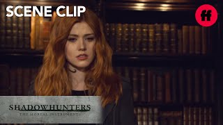 Shadowhunters  Season 2 Episode 16 Clary Opens A Portal to Idris  Freeform [upl. by Barthold836]