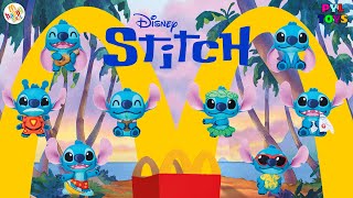 McDonalds Colección Completa Happy Meal Disney Stitch 2022 [upl. by Dolley]