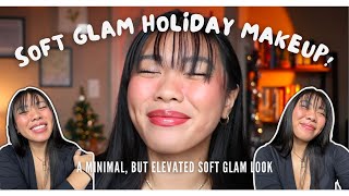 holiday soft glam makeup [upl. by Neall]