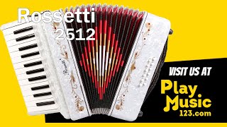 Rossetti Beginner Piano Accordion 12 Bass 25 Keys  Sound Features by PlayMusic123com [upl. by Charlotte897]