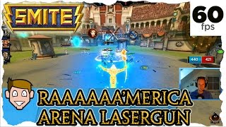 RAMERICA SKIN Smite Gameplay German  Deutsch  Arena  2016  269 [upl. by Bashemeth326]