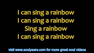 The Dells  I Can Sing A RainbowLove Is Blue with lyrics [upl. by Dranyer]