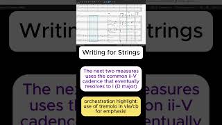 Using Internal Movement when Writing for Strings  Orchestration Tips orchestration [upl. by Leumas995]