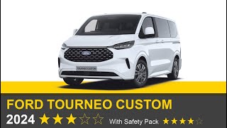 Euro NCAP Crash amp Safety Tests of Ford Tourneo Custom 2024 [upl. by Lida252]