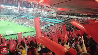 Torcida do Flamengo contra o Bolívar  Libertadores 2024 [upl. by Aivil]