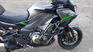 Stock exhaust sound Kawasaki Versys 1000  2023 [upl. by Eliades]