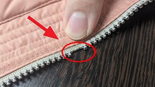 The tailor shared a secret How to fix a broken zipper [upl. by Burrus]