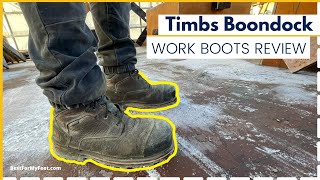 Timberland PRO Boondock Work Boots Review Tested By Construction Woker [upl. by Letnom340]