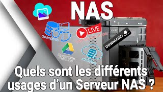 Quels sont les usages dun serveur NAS  A quoi ça sert  Synology QNap Asustor Terramaster [upl. by Marlow]