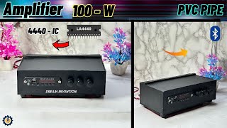 Build Your Own Bluetooth Amplifier Using 4440 board  Home Audio System Tutorial [upl. by Coreen]