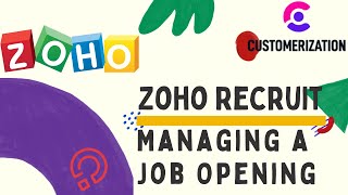 Zoho Recruit Tutorial 2022 Managing a Job Opening [upl. by Anayet]