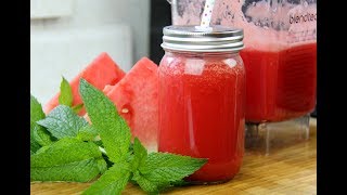 Refreshing Watermelon Juice  CaribbeanPotcom [upl. by Endres150]