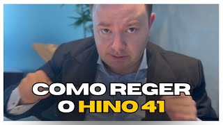 COMO REGER O HINO 41  CONSERVATÓRIO IMPERIAL [upl. by Halstead27]