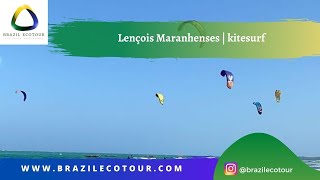 Kitesurf Lençois Maranhenses Brazil [upl. by Baldridge]