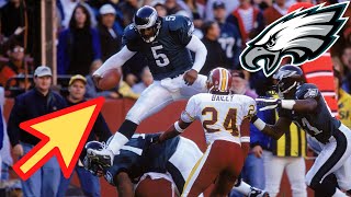 The Time Donovan McNabb RAN for 125 YARDS  Eagles  Redskins 2000 [upl. by Corrinne]