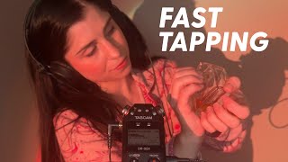 ASMR  FAST TAPPING No Talking  Background ASMR for Sleep 💤 Studying 📕 Relaxing 🧘‍♂️ [upl. by Eppesuig]