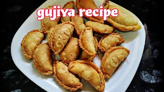 Gujiya recipe karanji recipe Gujia recipe Authentic Gujiya recipe [upl. by Kallman]