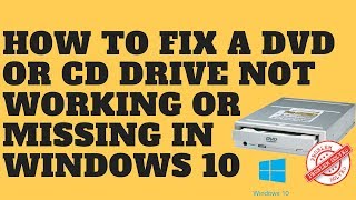 How to Fix DVD Not Working in Windows 10 [upl. by Hanley]