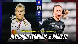 Olympique Lyonnais vs Paris FC  Division 1 Arkema 202324 Matchday 12 Full Match [upl. by Aneekas]