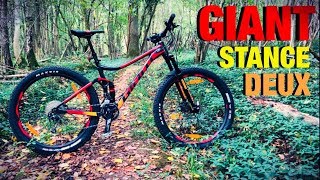 PRÉSENTATION ET TEST DU VTT GIANT STANCE 2  Bike check [upl. by Menell139]