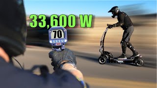 WEPED Electric Scooters Trying to Hit 70 MPH Whos the Fastest [upl. by Weinshienk]