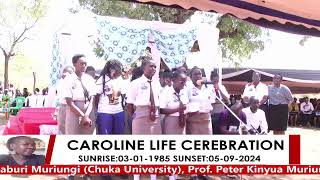 LIFE CELEBRATION OF CAROLINE KANONO MUTHURI [upl. by Nylzaj]