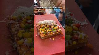 Veg amp Cheese Pizza Sandwich🤤❤️youtubeshorts trending viralvideo pizza sandwich cheese [upl. by Eylhsa]