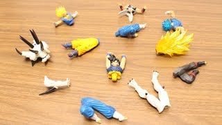 DRAGON BALL STOP MOTION SON GOKU VS SYN SHENRON GASHAPON CAPSULE TOY VS DRAGON BALL 08 dragonball [upl. by Circosta]