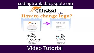 osTicket v1914 change default client and staff logo to custom logo images byAO [upl. by Tench]