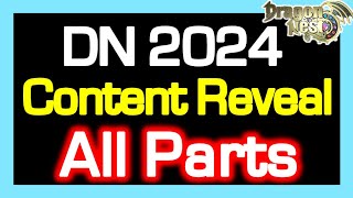 All Parts  DN 2024 Year Content Reveal Main  Minnor  Dragon Nest [upl. by Studner]