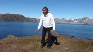 Inuit Drum Dancer  Kulusuk  Greenland [upl. by Oinoitna]