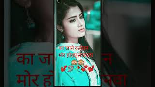 kaisan होइए मोर सजनवा😀🥀💕💞 bhojpuri song love वायरलवीडियो 💯💯 [upl. by Trinatte]