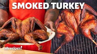 How To Smoke A Turkey For Thanksgiving  Allrecipes [upl. by Muir]