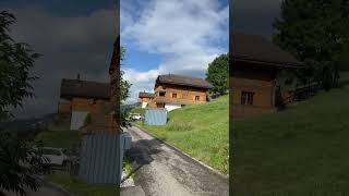 Charming Chalets and Scenic Views in Charmey Switzerland 🏞️ swissnature travel mountains [upl. by Hildie]