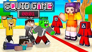 Gramy w SQUID GAME CAŁYMI WOJANOWICAMI w Minecraft [upl. by Rosalinda]