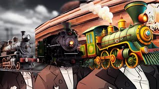 Steam Train Doubleheaders  COFFIN DANCE SONG COVER [upl. by Arriat67]