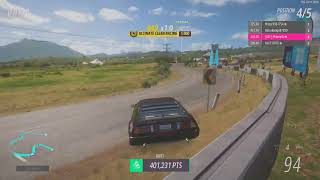 WORLD RECORD RWD Forza Horizon 5 Open Drifting  8052k Tierra Próspera Circuit  DeLorean DMC12 [upl. by Yerrot]