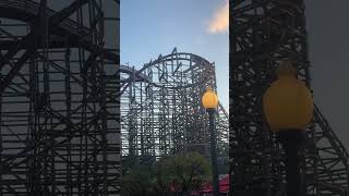 Twisted Timbers At Kings Dominion [upl. by Htabmas434]