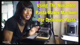 How To Use Nuvantee Pasta Maker Machine For Delicious Noodles amp More [upl. by Toulon]