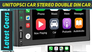 UNITOPSCI Car Stereo Double Din Car Radio  Short Review [upl. by Luther932]