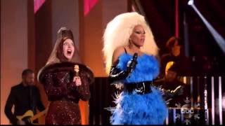 Lady Gaga  Fashion feat RuPaul Live at quotLady Gaga amp the Muppets Holiday Spectacularquot [upl. by Teraj]