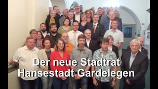 Konstituierende Stadtratssitzung Gardelegen Juli 2024 [upl. by Elvis566]