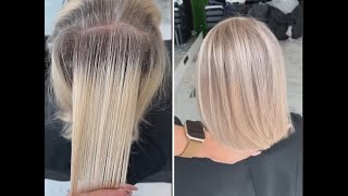 Gray Hair Transformation  Как достойно носить седину  2020 Hair Trends [upl. by Enitnemelc]