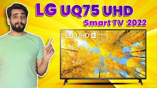 LG UQ7500 UHD Smart TV 2022 Launched in India  Hindi [upl. by Essilrahc]