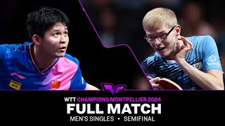 FULL MATCH  Lin Shidong vs Felix Lebrun  MS SF  WTTMontpellier 2024 [upl. by Edik795]