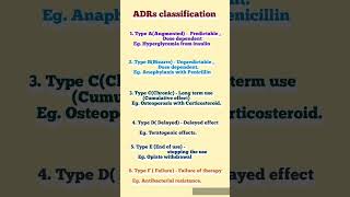 dailyshorts education pharmacology ADRs adr adversedrugreaction study pharmascience [upl. by Nnylasor]