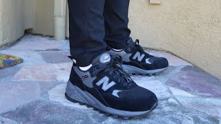 New Balance 580 GORETEX quotBlackMagnetGrey Matterquot MT580RGR ReviewOnFeet [upl. by Haley60]