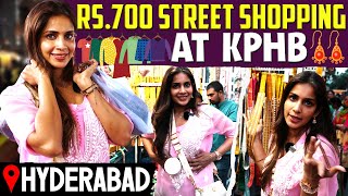 700RS Street Shopping At KPHB  Affordable Price  Samyuktha Shan [upl. by Carmelita]