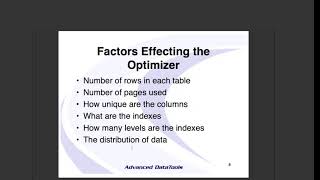 Informix SQL Explained  Using the Informix SQL Optimizer Query Explain Plan [upl. by Bel258]