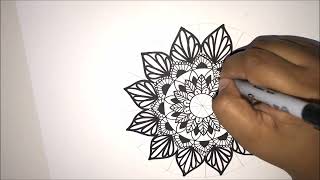 Como Hacer Mandalas Tips y trucos para una mandala perfecta  How to Draw mandala Tips and DIY [upl. by Tito]